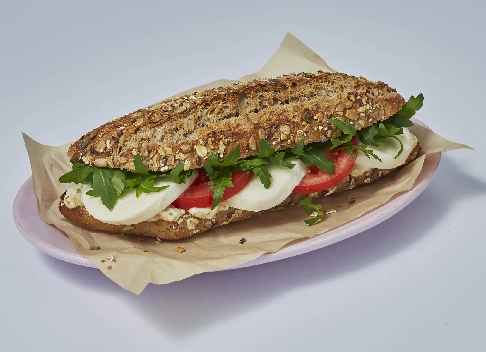 Tim Landsberg / Food / Baguette mit Tomate und Mozarella